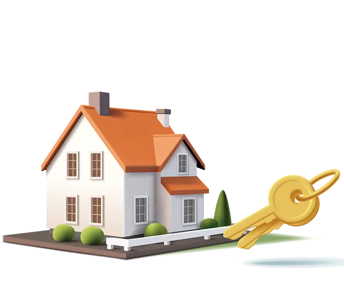 House with keys